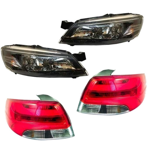 مجموعه چراغ جلو و عقب کروزپلاس مدل لوکس مناسب برای رانا پلاس مجموعه چهار عددی
